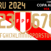 Tipografía Copa América Perú 2024