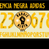 Tipografía Conciencia Negra Adidas 23-24