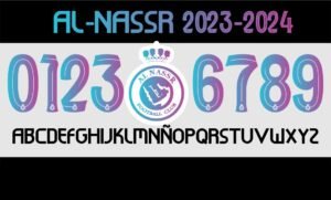 Tipografía Al-Nassr 2023-2024