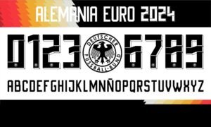 Tipografía Alemania Euro 2024