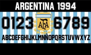 Tipografía Argentina 1994