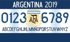 Tipografía Argentina 2019