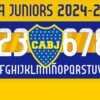 Tipografía Boca Juniors 2024-2025