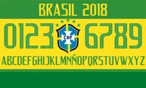 Tipografía Brasil 2018