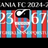 Tipografía Catania FC 2024-2025