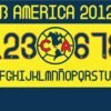 Tipografía Club América 2012-2013