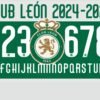 Tipografía Club León 2024-2025