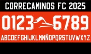 Tipografía FC Correcaminos 2025