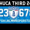 Tipografía Club Pachuca Third 24-25