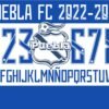 Tipografía Club Puebla 2022-2023