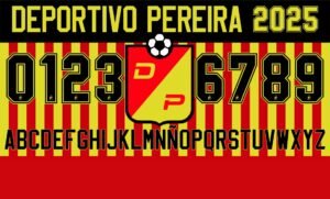 Tipografía Deportivo Pereira 2025